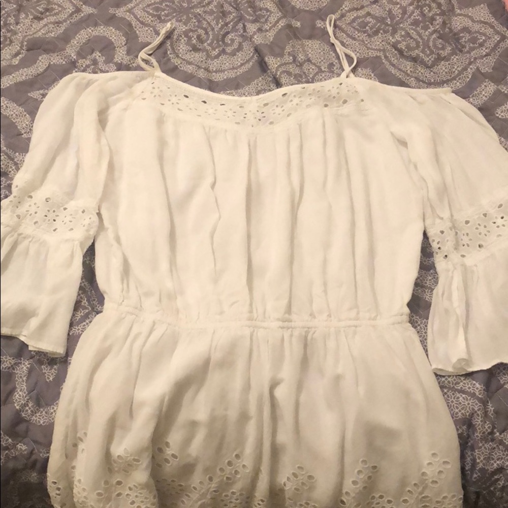 American Eagle White Romper